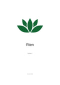 Couverture de Rien